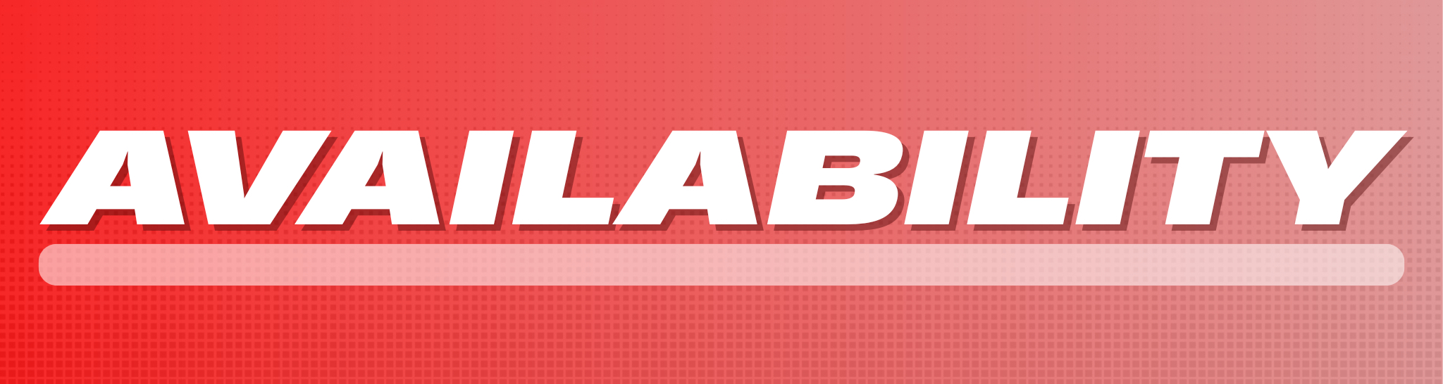 Availability Banner